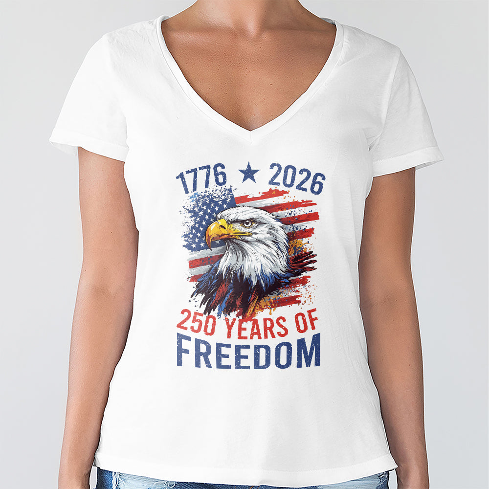 America Semiquincentennial 250 Years Of Freedom Bright Shirt CH07 896686