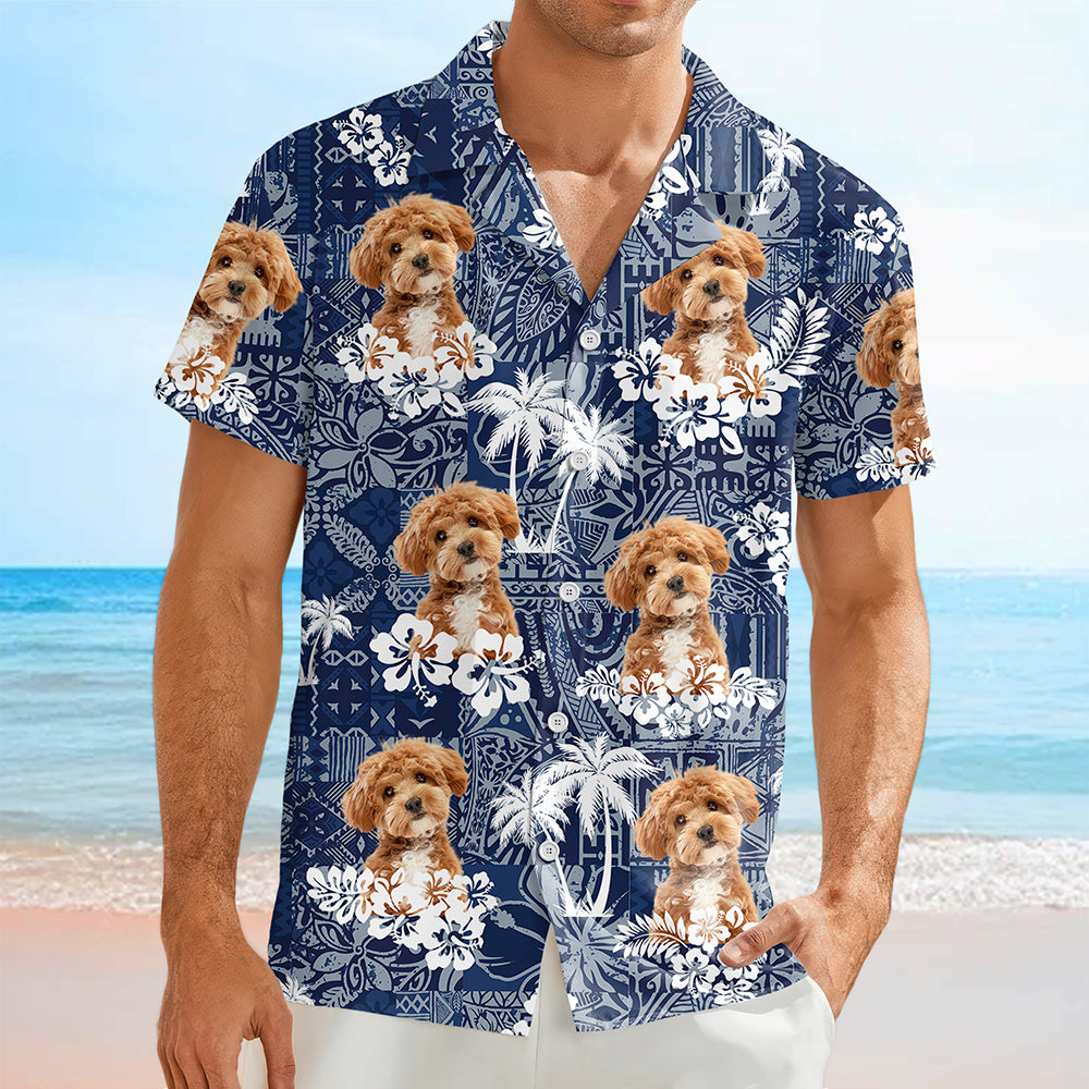 Custom Dog Photo Hawaiian Shirt Summer Gift CH07 896152
