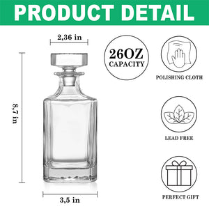 America 1776 - 2026 250 Years Of Freedom Decanter HA75 897026