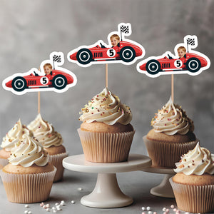 Custom Face Facing Party Cupcake Toppers Personalised Birthday Gift Party Decor HO82 893578