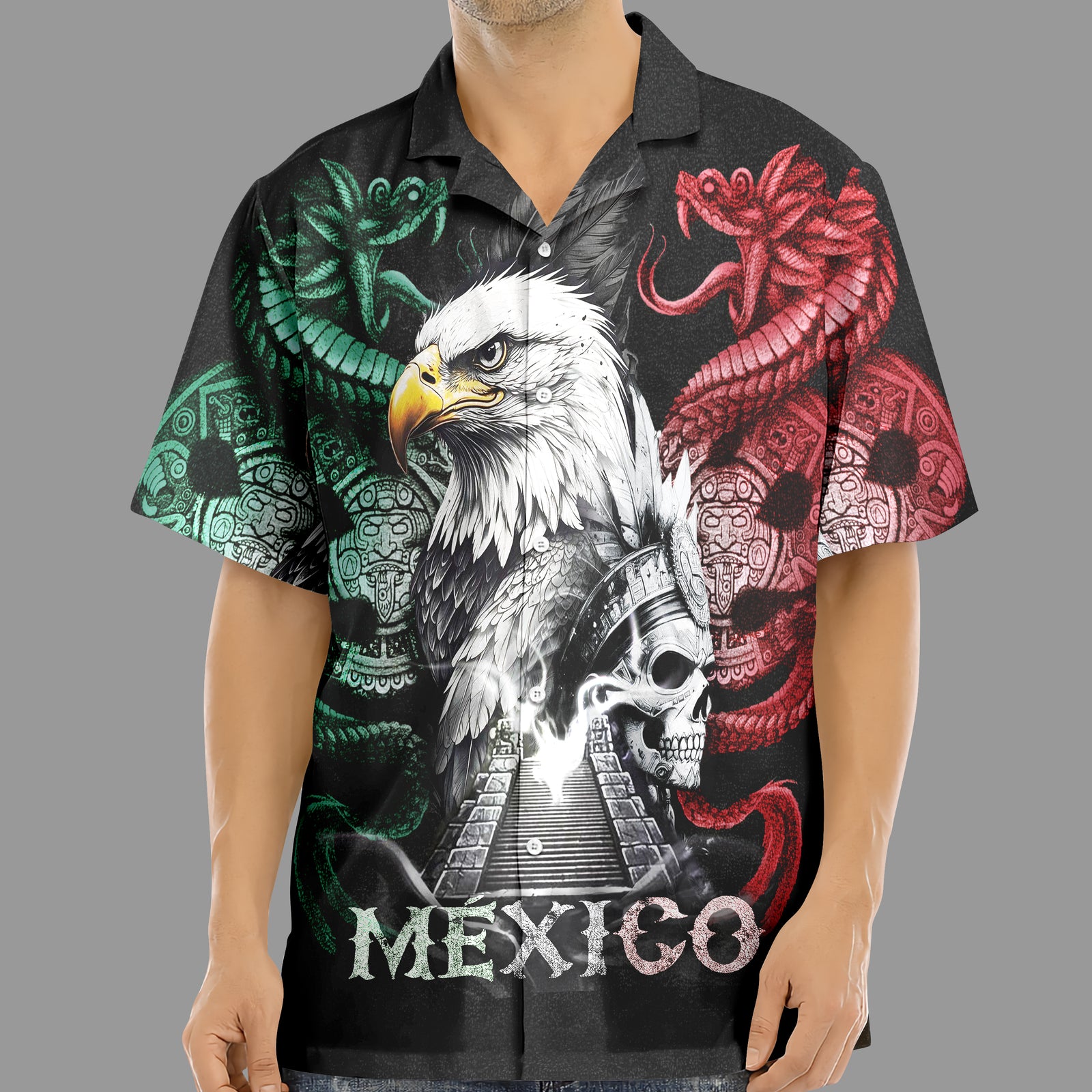Mexico Eagle Hawaii Shirt N369 895021