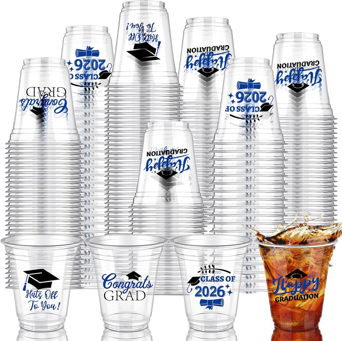 Congrats Graduation Class Of 2026 Plastic Cup 16oz TH10 169681