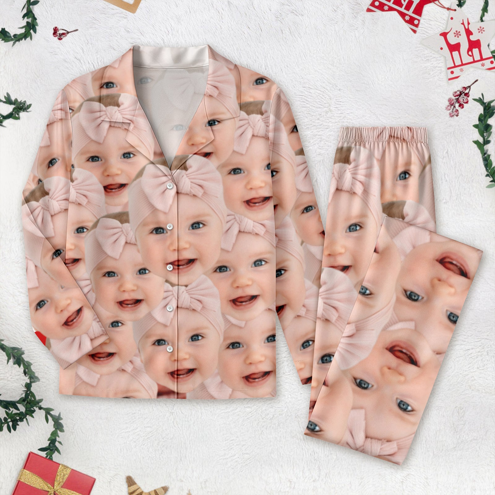 Custom Photo Portrait Pajamas N369 54298 888727 CM