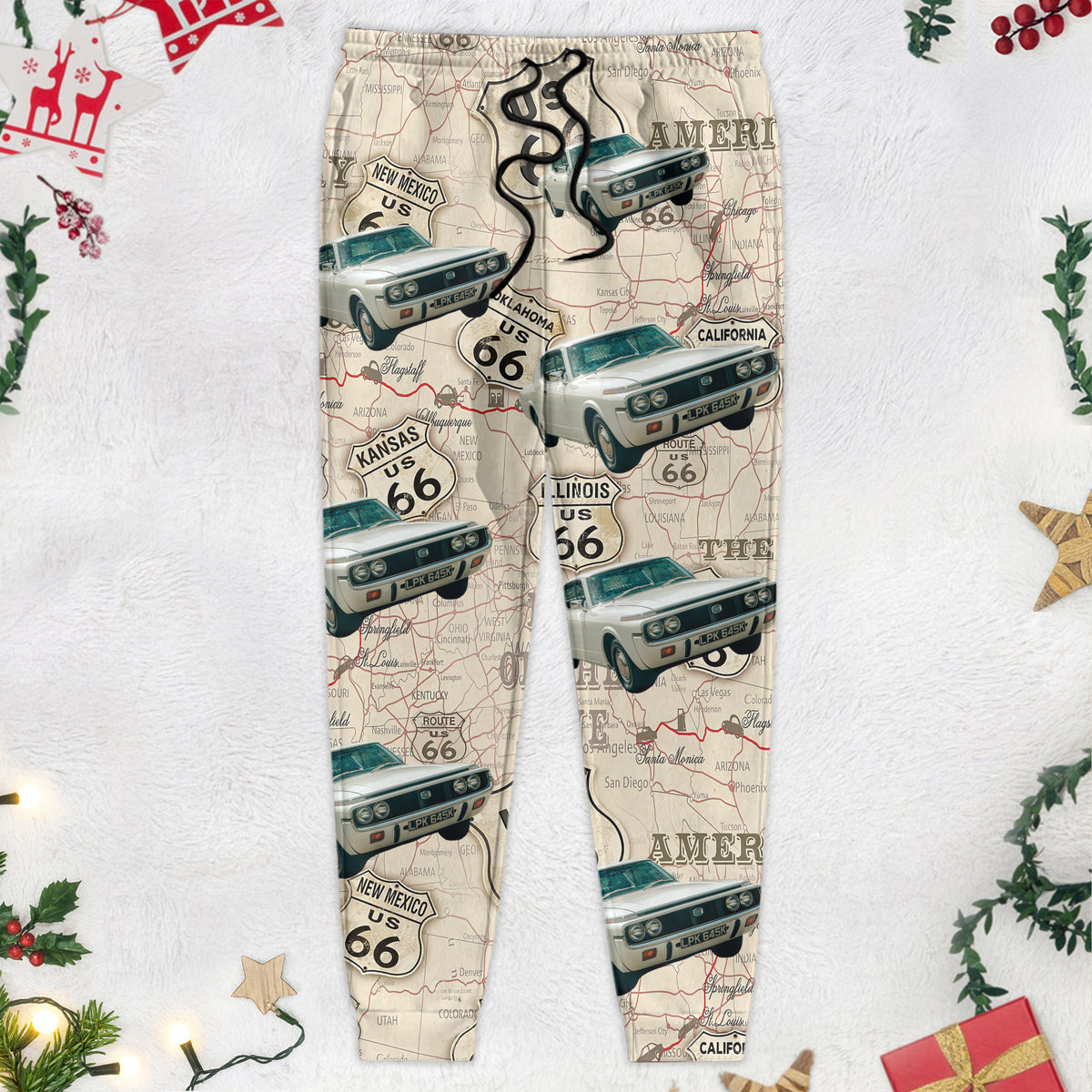 Custom Photo Car Men and Women's Sweatpants N304 888738