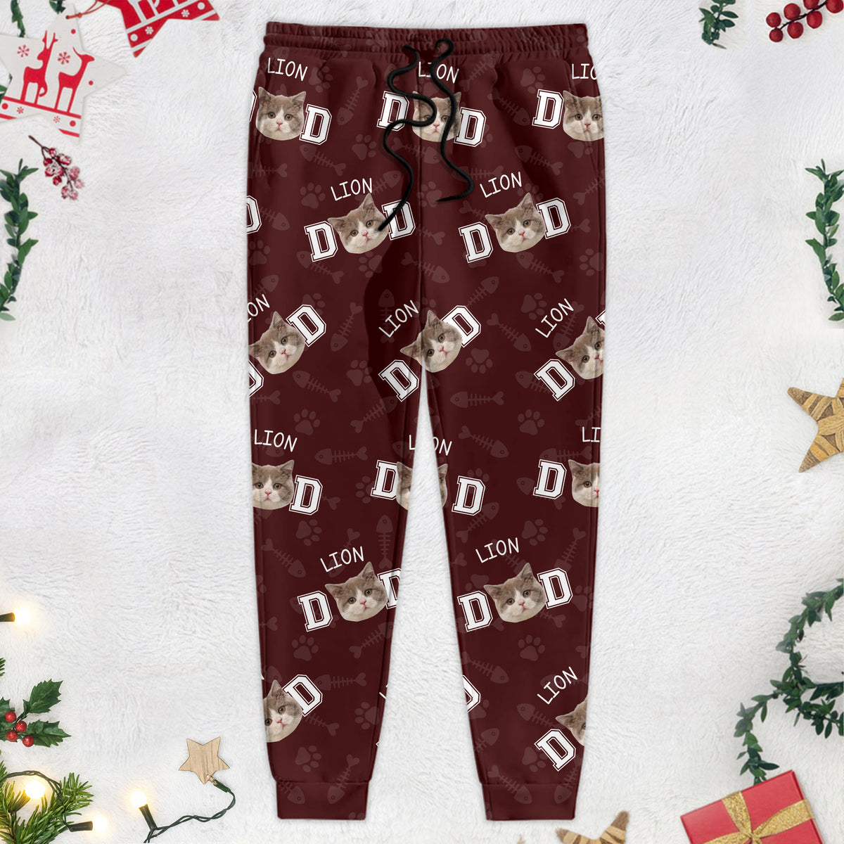 Custom Photo Dog Cat Dog Mom Sweatpants TA29 888807