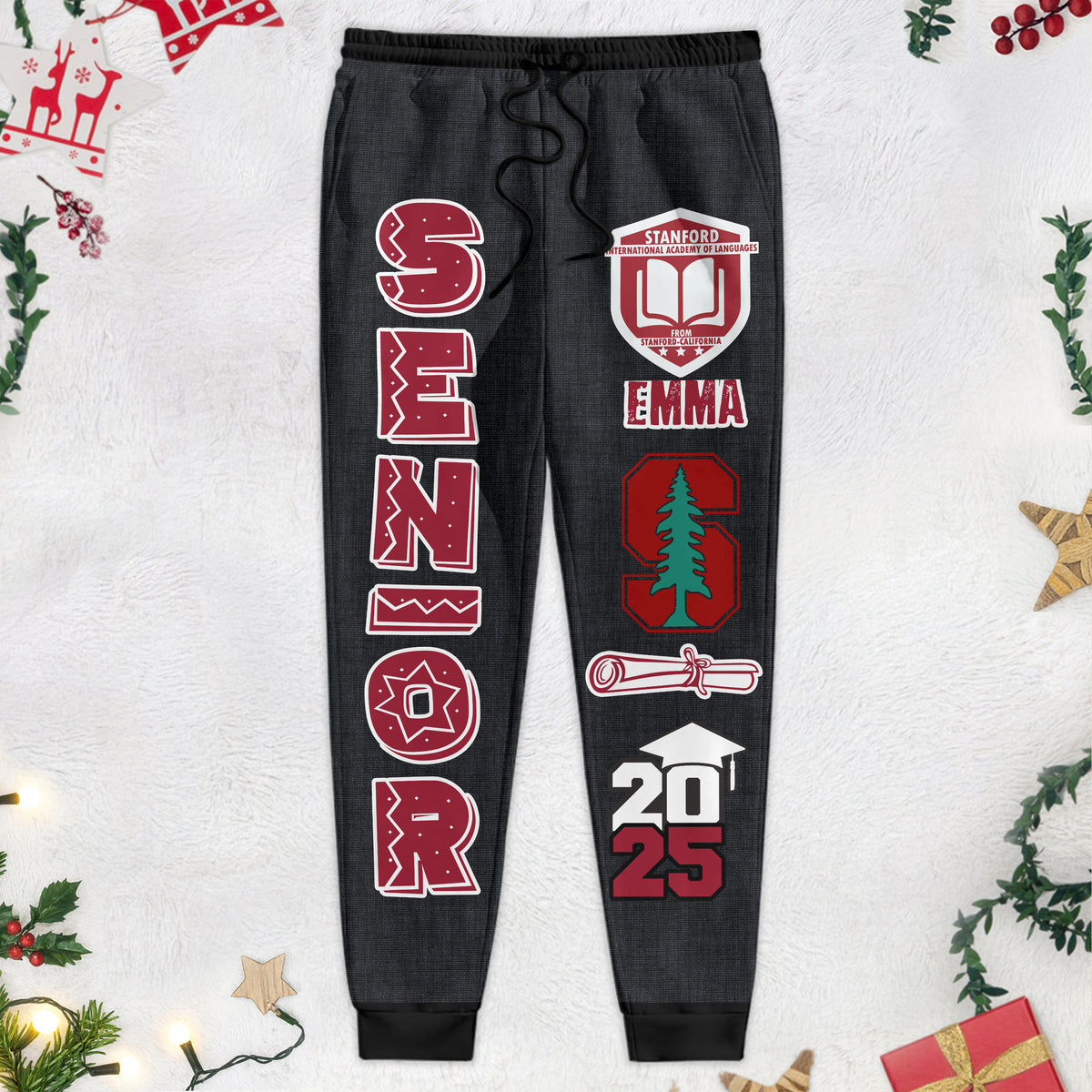 Custom Logo Senior 2024 Sweatpants K228 889997