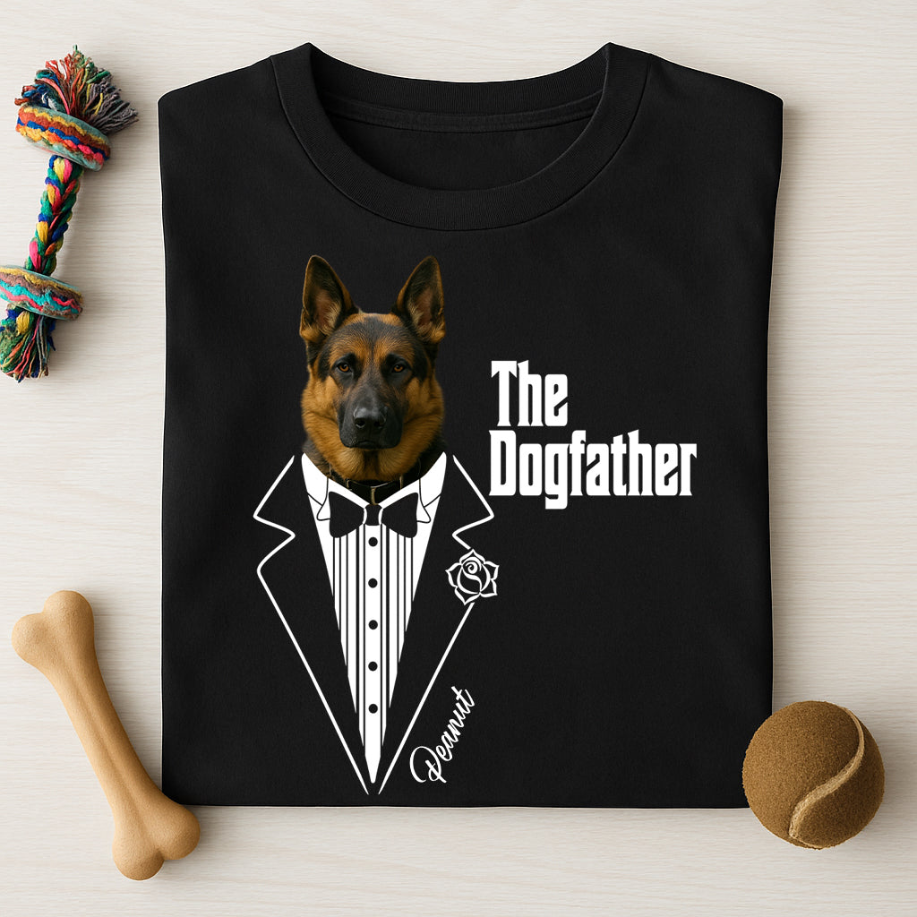 The Dog Father Personalized Custom Photo Dog Dad Shirt C468 892881
