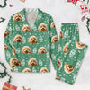 Custom Cute Photo Best Dad Ever Pattern Pajamas For Family LM32 893689