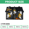 Personalized Ghost Family Halloween Custom Shape Doormat Halloween - Front Door Decoration For Family CH07 180190