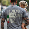 Personalized Legend Husband Dad Grandpa Back Shirt With American And Mexico Flag TH10 894317