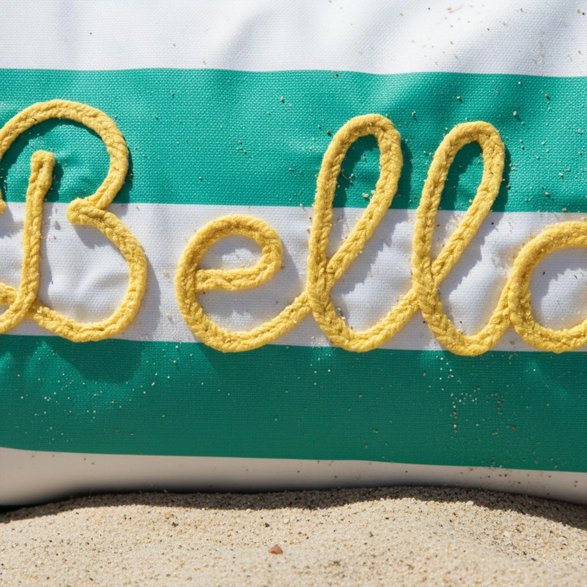 Custom Name Stripe Beach Tote Bag With Zipper - Summer Gift For Women, Mother's Day, Wife, Girlfriend HO82 902006