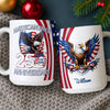 Custom Name American Pride Patriotic 250th Anniversary Eagle Mug HA75 921166