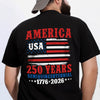 250 Years Semiquincentennial Back Shirt TH10 894667