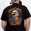Patriotic God Bless America Dark Shirt 250th Anniversary of America Back Shirt CH07 910966