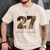 Custom Football Number & Name Faux Patchwork Comfort Shirt HO82 903354