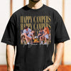 Custom Family Photo Vintage Happy Camper Comfort Shirt - Personalized Family Camping Gift TH10 170153