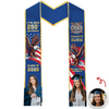 Custom Photo Class Of 2026 With US 250 Years Graduation Stole HO82 901480