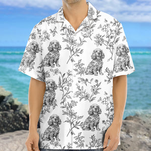 Dog Toile Fabri - Personalized Hawaiian Shirt, Gift For Dog Lover CH07 896076