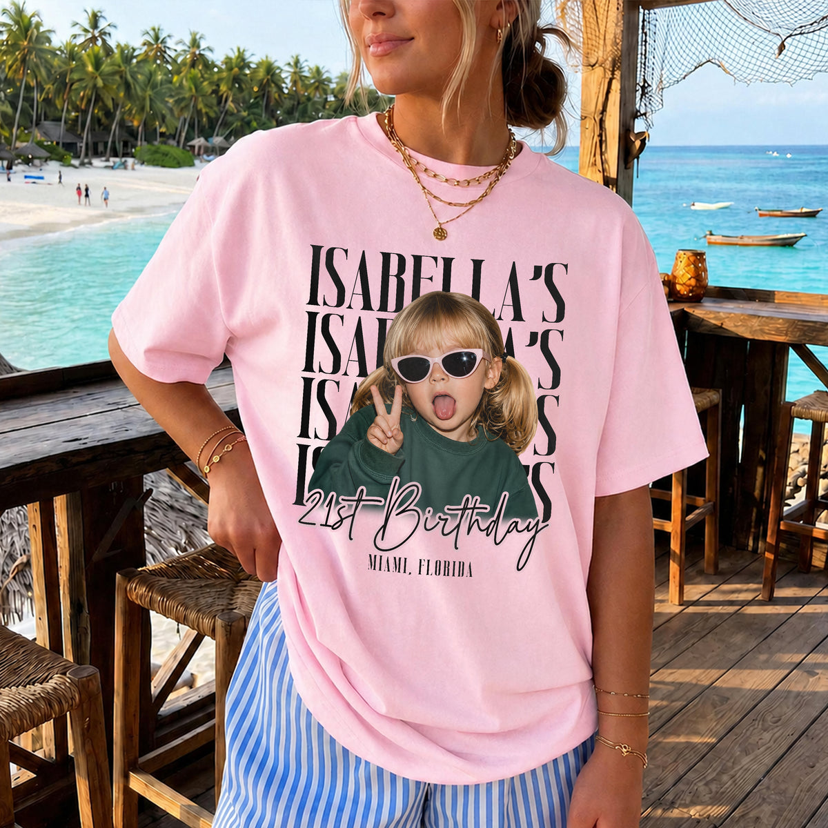 Custom Photo Birthday Vintage Comfort Shirt - Personalized Birthday Gift HA75 921982
