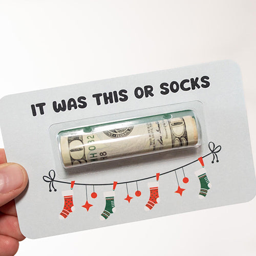 Personalized Gift Merry Christmas BRUH Money Holder Card LM32 897325