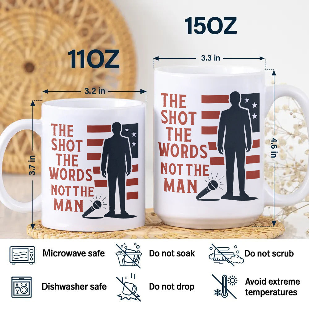 Pray For Charlie Kirk Liberty And Human Rights White Mug HO82 65752