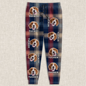 Custom Pet Photo Flannel Style Personalized Sweatpant For Dog Lovers Cat Lovers CH07 896104