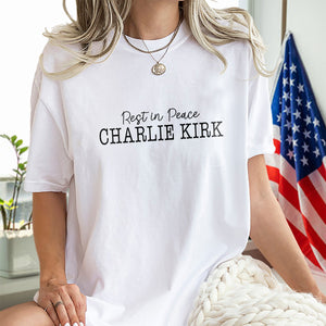 Rest In Peace Charlie Kirk Memorial Bright Shirt LM32 65445