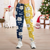 Custom Cat Face Photo Color Split Sweatpants Gift For Christmas HO82 900388
