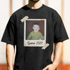 Custom Senior 2027 Photo Comfort Shirt Vintage Polaroid Graduation Gift TH10 170559