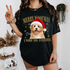 Custom Dog Photo Merry Woofmas Comfort Shirt - Gift For Christmas, Dog Lovers Gift HO82 903302