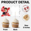 Custom Photo Graduation Cupcake Topper Class Of 2026 – Personalized Party Decoration CH07 910260