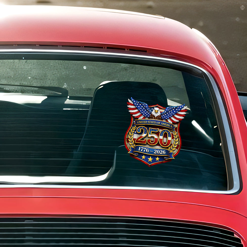 250th Anniversary of USA Car Window Decal Sticker CH07 911086