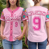 Personalized Teacher Jersey, Custom Name Number Baseball Shirt for Teachers, Back to School Appreciation Gift CH07 180042