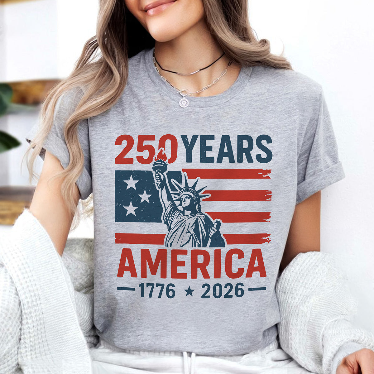 250 Years America 1776 - 2026 Bright Shirt HO82 894534