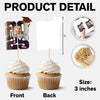 Custom Photo Graduation Ceremony Decoration Cupcake Toppers LM32 893243