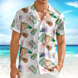 Custom Photo Funny Face Aloha Hawaii Shirt TH10 892745