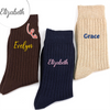Personalized Custom Name Embroidered Socks TH10 170863