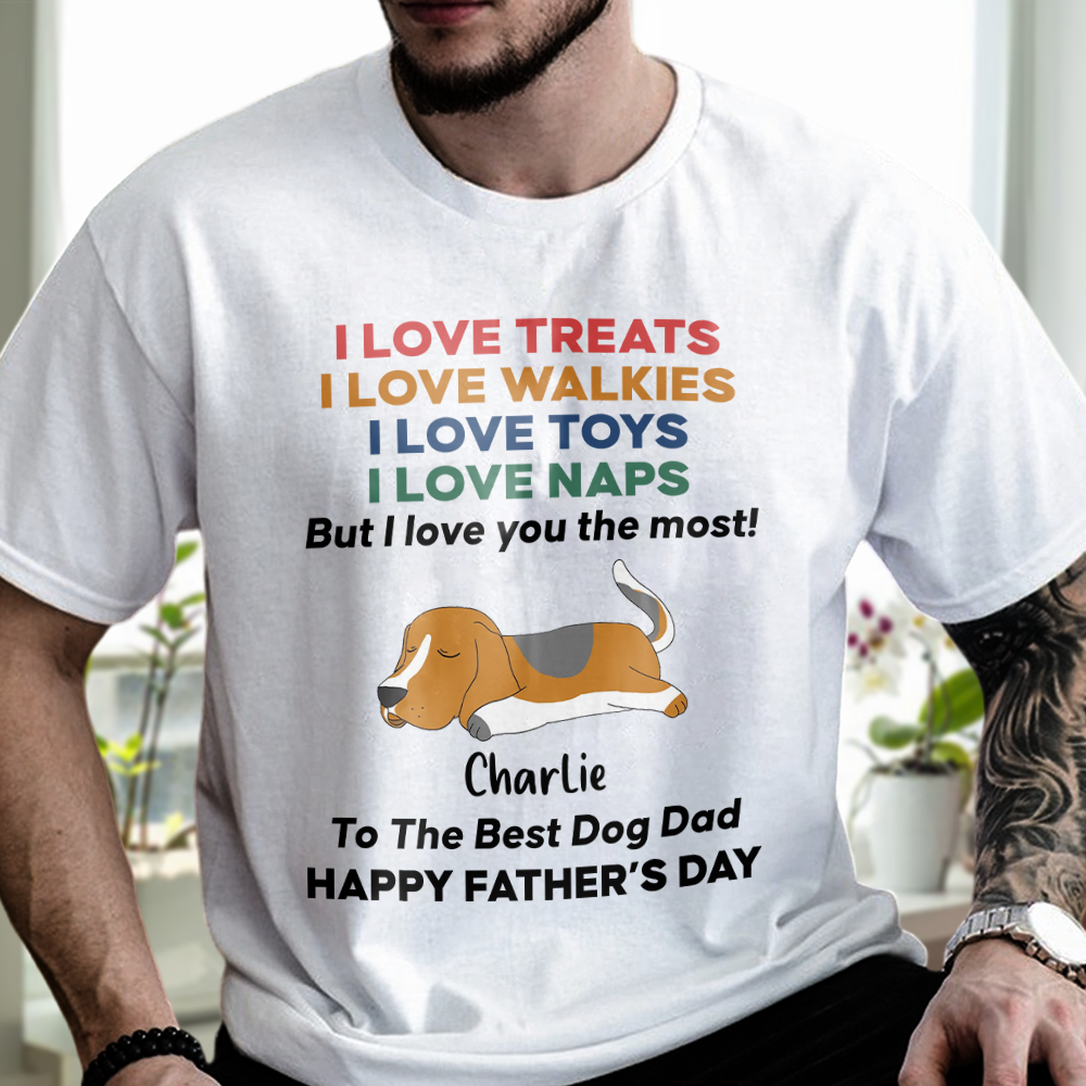 Love You The Most Personalized Bright Shirt HO82 894070