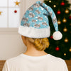 Custom Funny Cat Face Christmas Unique Santa Hat For Cat Lovers LM32 895343