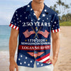 Custom Name USA 250 Years Semiquincentennial 1776-2026 Hawaii Shirt LM32 899543
