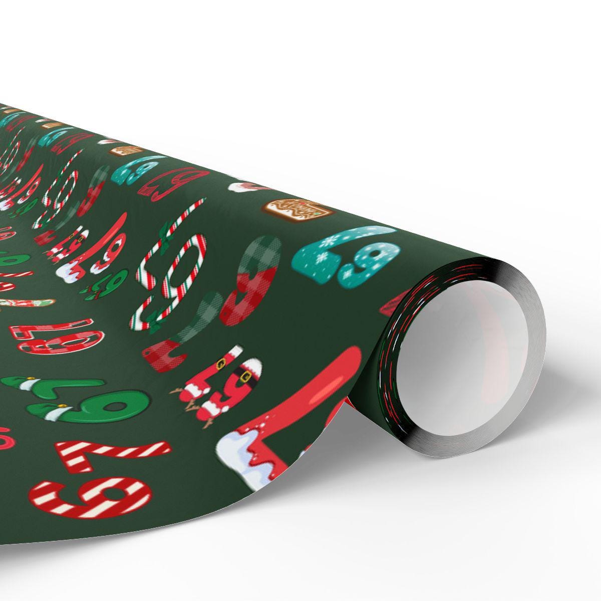 Gen A Six Seven - 67 Meme Christmas Gift Wrapping Paper LM32 897205