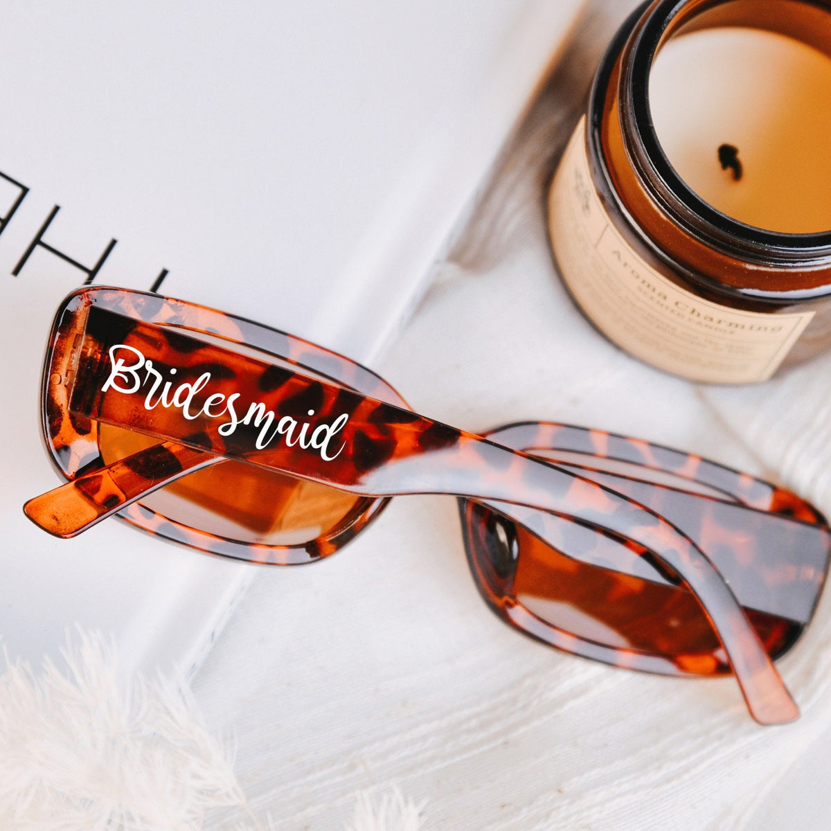 Personalized Summer Party Vintage Sunglasses, Bridesmaid Party Gifts LM32 669301