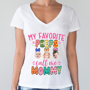 Custom Photo My Favorite People Call Me Grandma For Easter Day Shirt HA75 891946