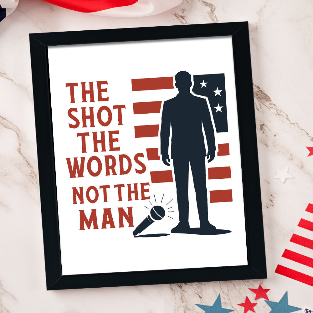 Pray For Charlie Kirk Liberty And Human Rights Picture Frame HO82 65754