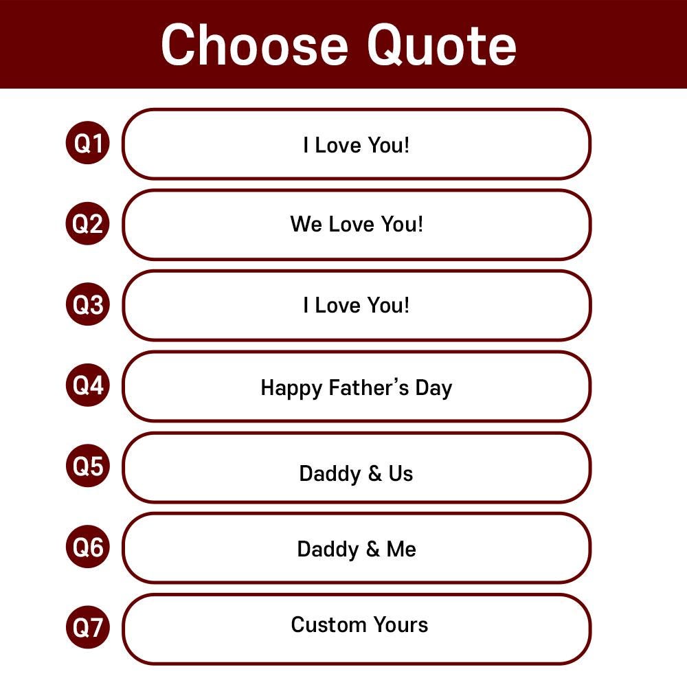 Custom Photo Sketch Line Art Dad We Love You Desk Mat - Father's Day Gift For Husband, Daddy LM32 669005
