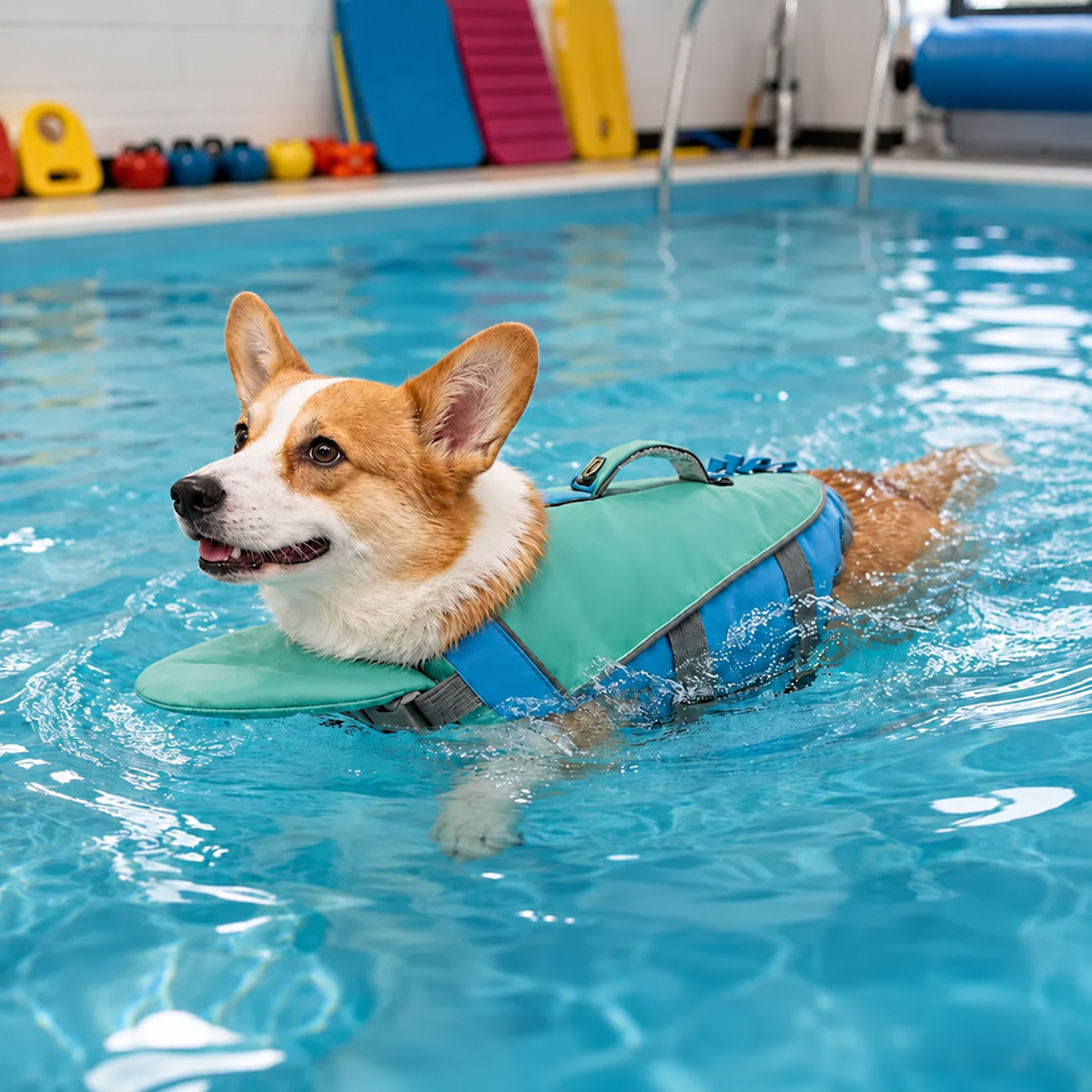 Dog Life Jacket Life Vest with Handle Aid Float HO82 903632