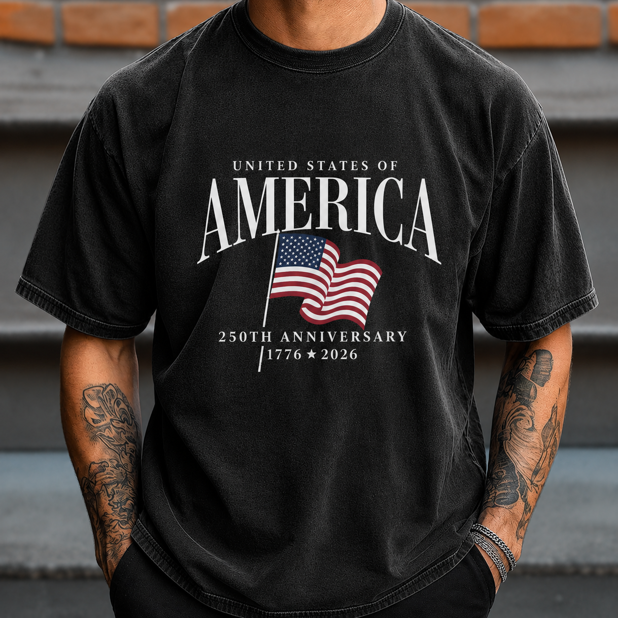 America's Semiquincentennial, USA 250th Anniversary Comfort Shirt TH10 170093