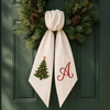 Personalized Custom Name Christmas Wreath Sash For Home Decor TH10 170799