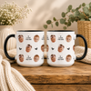 Custom Baby Face Mug I Love You Dad Accent Mug -  Father’s Day Gift, Dad Coffee Cup, Gift from Kids HO82 902498