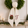 Personalized Custom Name Christmas Wreath Sash For Home Decor TH10 170799